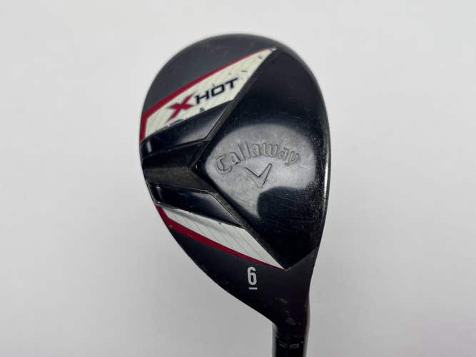Callaway X Hot 19 6 Hybrid 28* 65g Regular Graphite Mens RH