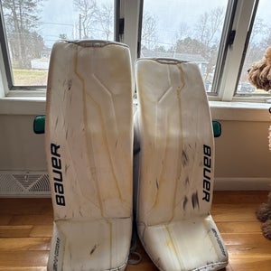Small 2024 Bauer Supreme Shadow Goalie Leg Pads (Used)