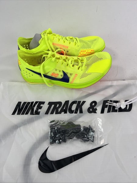 Nike ZoomX Dragonfly XC Men's Size 8 Volt Racing Running Spikes DX7992-701 NEW