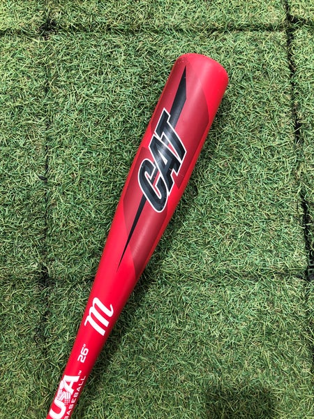 2019 Marucci CAT Alloy Bat USABat Certified (-11) Alloy 15 oz 26" (Used)