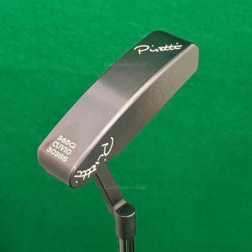 Piretti CUVIO 303 Midnight Series 33.5" Plumber's-Neck 365G Putter Golf Club