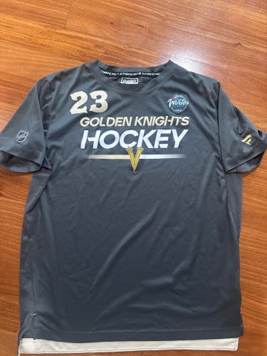 Alec Martinez 23 Player ISSUE Vegas Golden Knights Fanatics Authentic Pro Shirt L