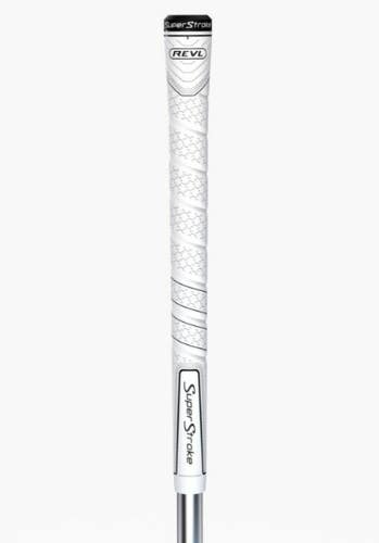 SuperStroke REVL Comfort Grip (White, Jumbo) Golf NEW