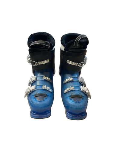 Used Salomon BLUE BOOTS Boys DH Ski Boot Royal Blue 235 MP - J05.5 - W06.5 11706-S000372510