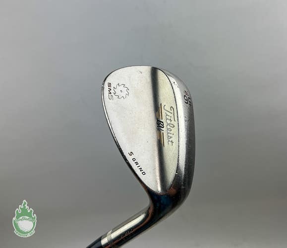 Used Right Hand Titleist Vokey SM5 Wedge 56*-10 S-Grind Wedge Flex Steel Golf
