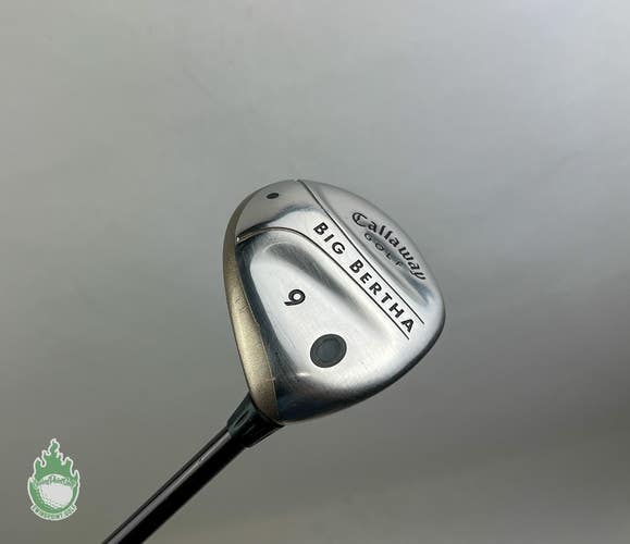 Used RH Callaway Golf Big Bertha 9 Fairway Wood Gems 55 Ladies Flex Graphite