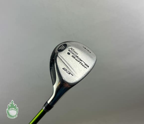 Used RH King Cobra Baffler 4/R Hybrid 23* Aldila NV HL 75g Stiff Graphite Golf