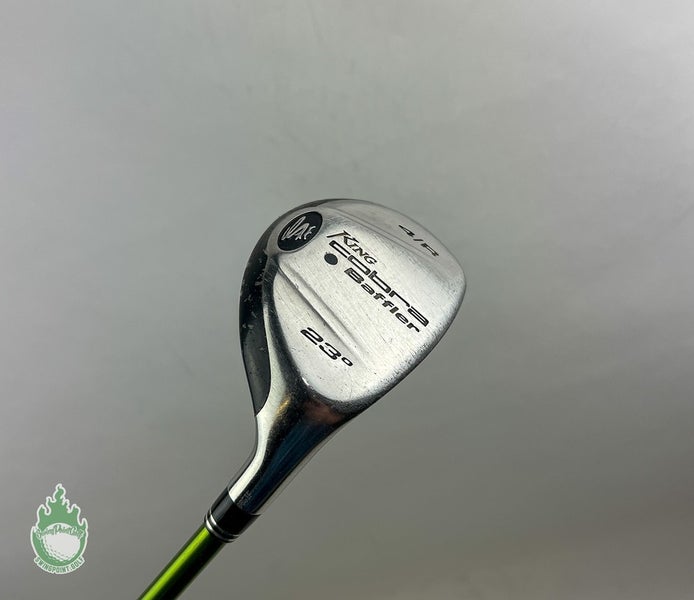 Used RH King Cobra Baffler 4/R Hybrid 23* Aldila NV HL 75g Stiff Graphite Golf