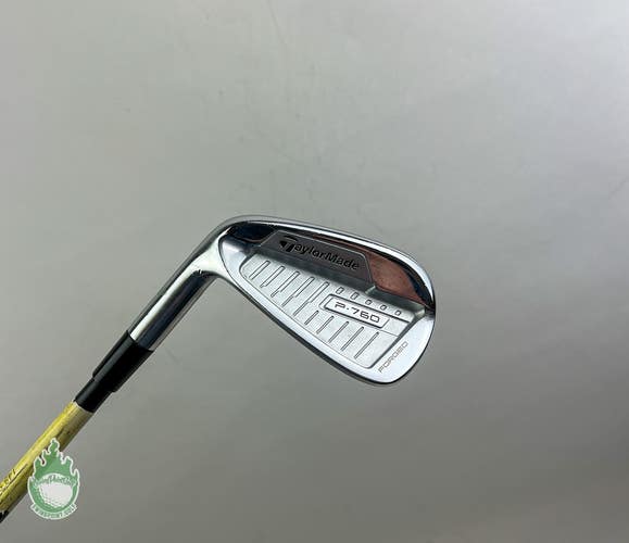 LH TaylorMade P-760 Forged 8 Iron TGI100 Extra Stiff Flex Graphite Golf Club