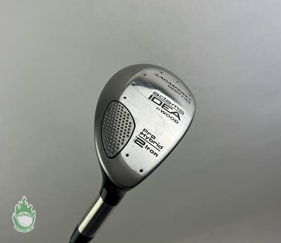 Used Right Handed Adams IDEA i-Wood 2 Hybrid Iron Regular Graphite Golf Club