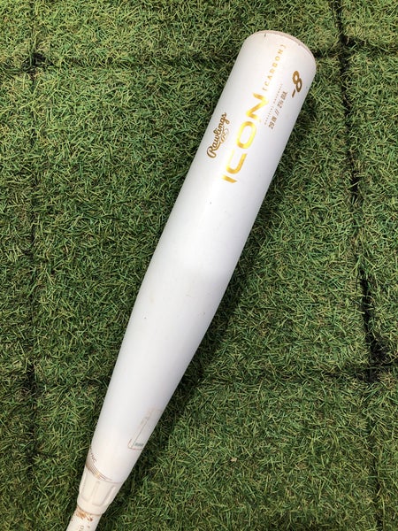 2024 Rawlings Icon Composite Bat USSSA Certified (-8) Composite 21 oz 29" (Used)