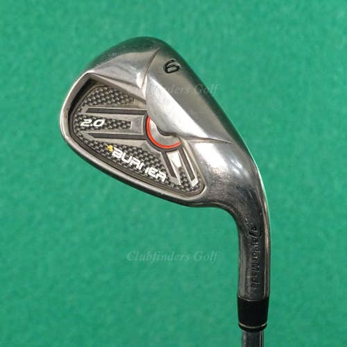 TaylorMade Burner 2.0 High Polish Single 9 Iron Factory 85 Steel Regular