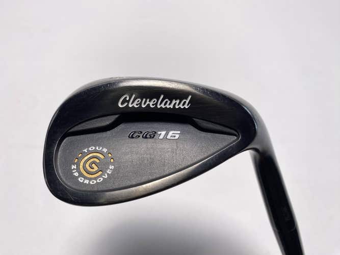 Cleveland CG16 Black Pearl Sand Wedge SW 56* 14 Bounce Traction Wedge Mens RH