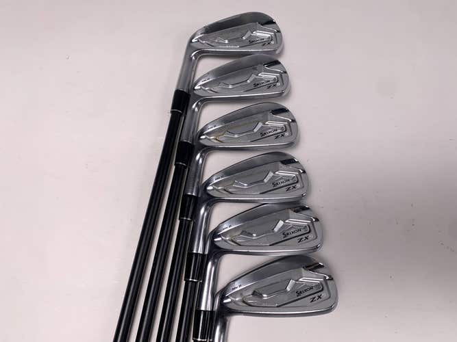 Srixon ZX5 MKII Iron Set 5-PW KBS Max Graphite Iron 55 Regular Graphite Mens LH