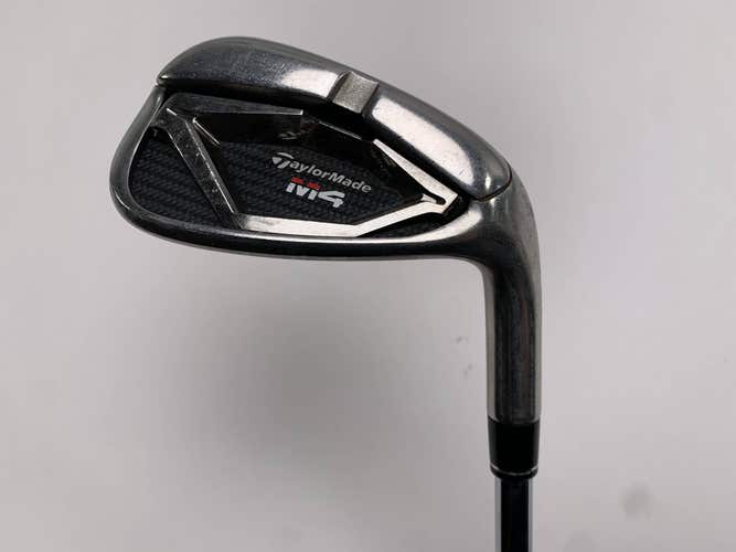 TaylorMade M4 Pitching Wedge PW KBS Max 85g Stiff Steel Mens RH Midsize Grip