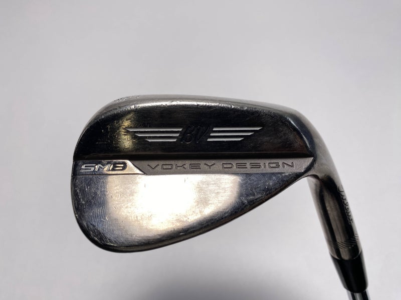 Titleist Vokey SM8 Brushed Steel Wedge 50* 8 Bounce F-Grind Wedge Steel Mens RH
