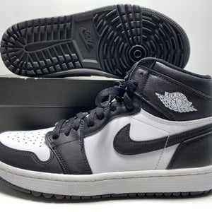 Nike Air Jordan 1 High G Golf Shoes White Black Men's SZ 8.5 (DQ0660-101)