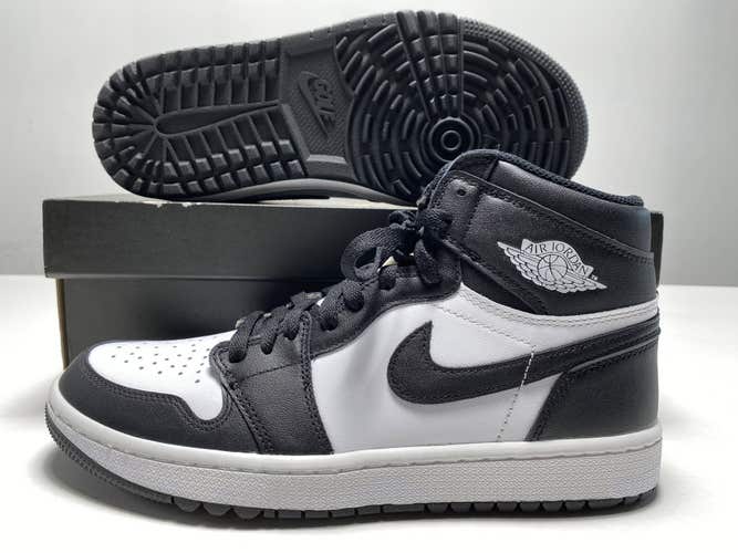 Nike Air Jordan 1 High G Golf Shoes White Black Men's SZ 8.5 (DQ0660-101)