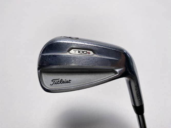 Titleist T100S 2021 Single 9 Iron True Temper AMT Black S300 Stiff Steel Mens RH