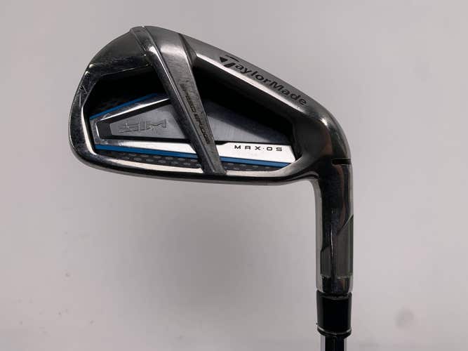 TaylorMade SIM MAX OS Single 7 Iron KBS Max 85g Regular Steel Mens RH -1''
