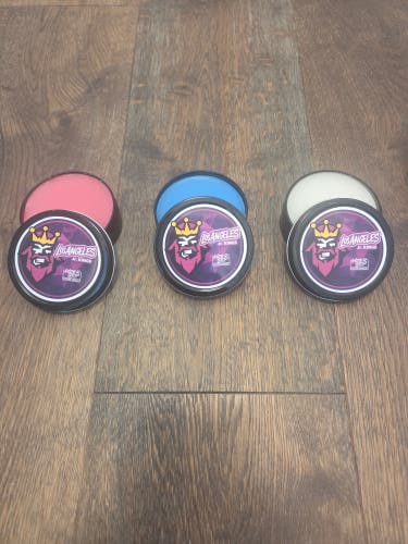 (New) Custom LA Kings Scented Hockey Stick/tape Wax set of 3