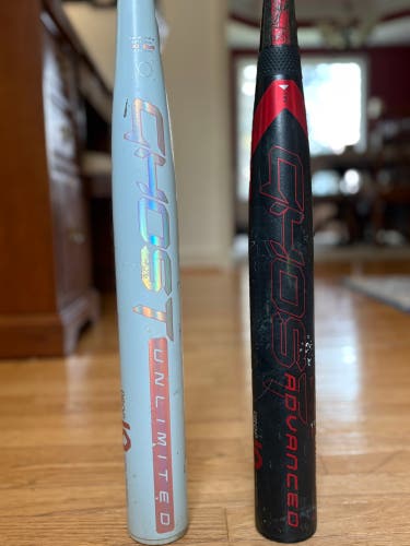 2025 Easton Ghost Unlimited Composite Bat (-10) 22 oz 32" (Used)