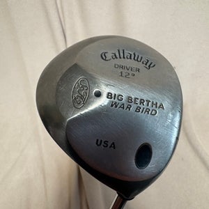 Unisex Callaway Big Bertha Warbird Right Handed Driver Regular Flex 12 Loft (Used)