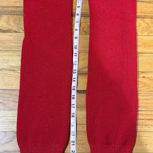 Red Youth Large Knit Socks (Used)