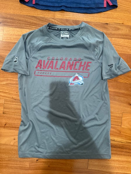 Colorado Avalanche Fanatics Authentic Pro Shirt Player Issued Medium