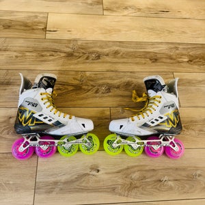 Mission Inhaler FS1 Inline Skates Regular Width Size 8 With Upgraded Kyryptonium Chassis