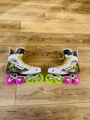 Mission Inhaler FS1 Inline Skates Regular Width Size 8 With Upgraded Kyryptonium Chassis