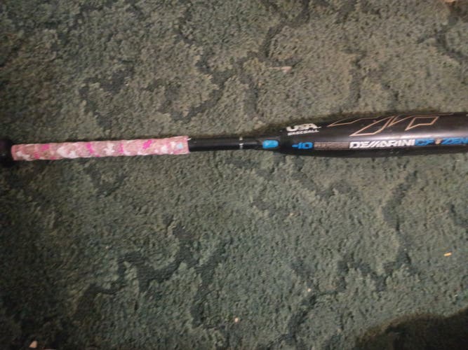 2019 DeMarini CF Zen Composite USABat Certified Bat (-10) 19 oz 29" (Used)