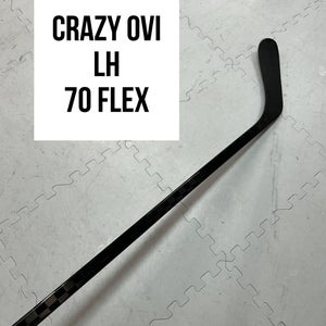Senior(1x)Left OVI 70 Flex (P08) PROBLACKSTOCK Unbranded Blackouts Pro Stock Hockey Sticks