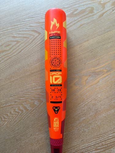 2025 Easton Hype Fire Composite USSSA Certified Bat (-10) 20 oz 30" (Used)
