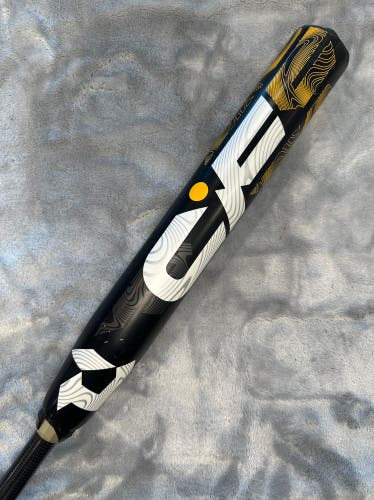 Black 2022 DeMarini CF Composite Bat (-10) Composite 22 oz 32" (Used)