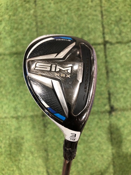 Men's TaylorMade SIM Max 3H Right Handed - Callaway RCH 55 Shaft (Used)