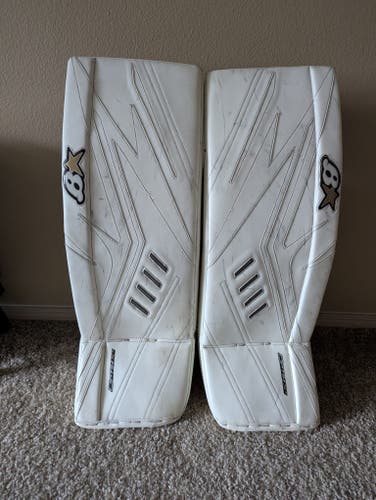 34" Brian's OPTiK 2 Goalie Leg Pads (Used)