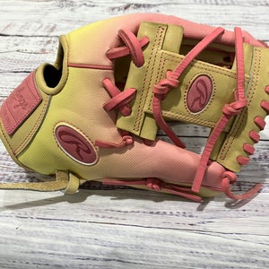 Rawlings Heart of The Hide Pink Lemonade Softball Glove 11.75" (RARE)