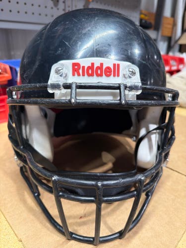 USED RIDDELL SPEED ICON ADULT HELMET - LARGE - BLACK
