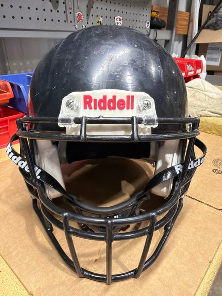 USED RIDDELL SPEED ICON ADULT HELMET - LARGE - BLACK