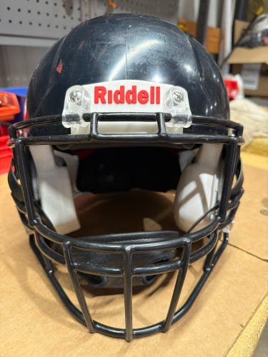 USED RIDDELL SPEED ICON ADULT HELMET - LARGE - BLACK