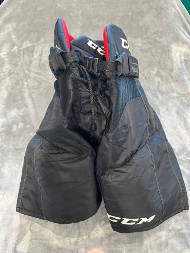Black Senior XL CCM U+ 08 Hockey Pants (Used)