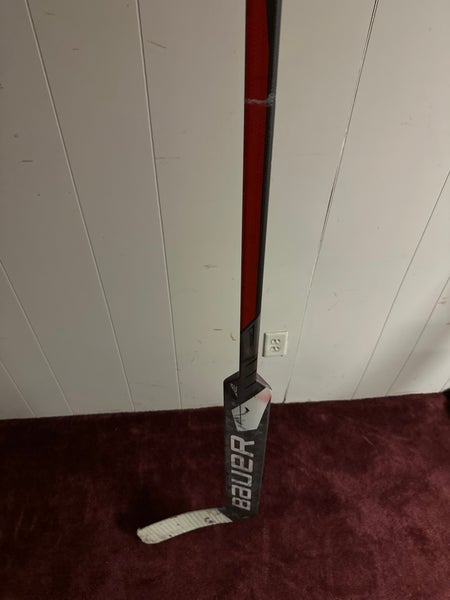 Senior Bauer Supreme Ultrasonic Full Right Goalie Stick 26" Paddle Pro Stock (Used)