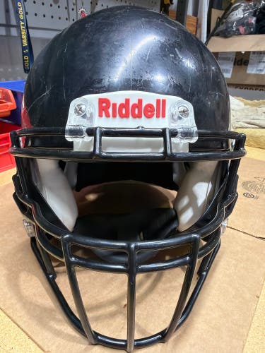 USED RIDDELL SPEED ICON ADULT HELMET - XL - BLACK