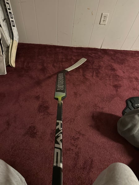 Senior Warrior R/m2 pro + Full Right Goalie Stick 25" Paddle (Used)