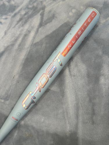 Blue 2025 Easton Ghost Unlimited Composite Bat (-10) Composite 22 oz 32" (Used)