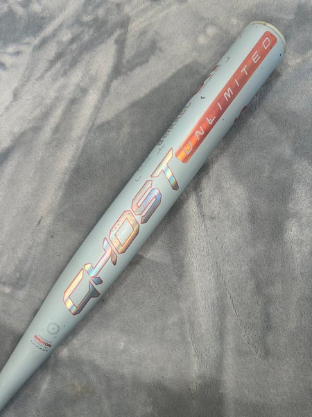 Blue 2025 Easton Ghost Unlimited Composite Bat (-10) Composite 22 oz 32" (Used)