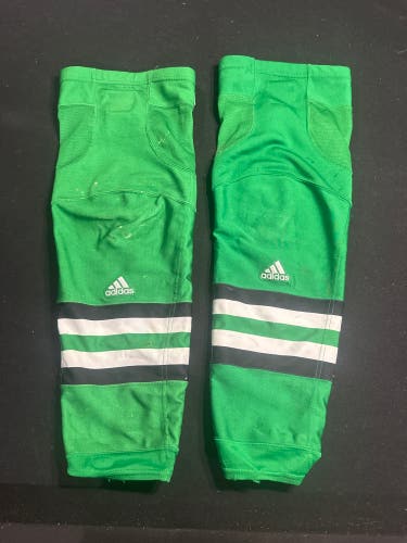 North Dakota Green Game Senior Medium Adidas Socks (Used)