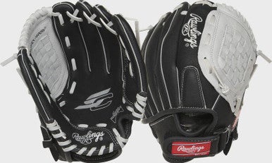 New Rawlings SURE CATCH SERIES BB/SB Glove RH Throw None 11" 11347-RAWR00713830