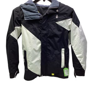 Used Volcom Outerwear Heavy Jacket Y Black Youth 11347-S000262703